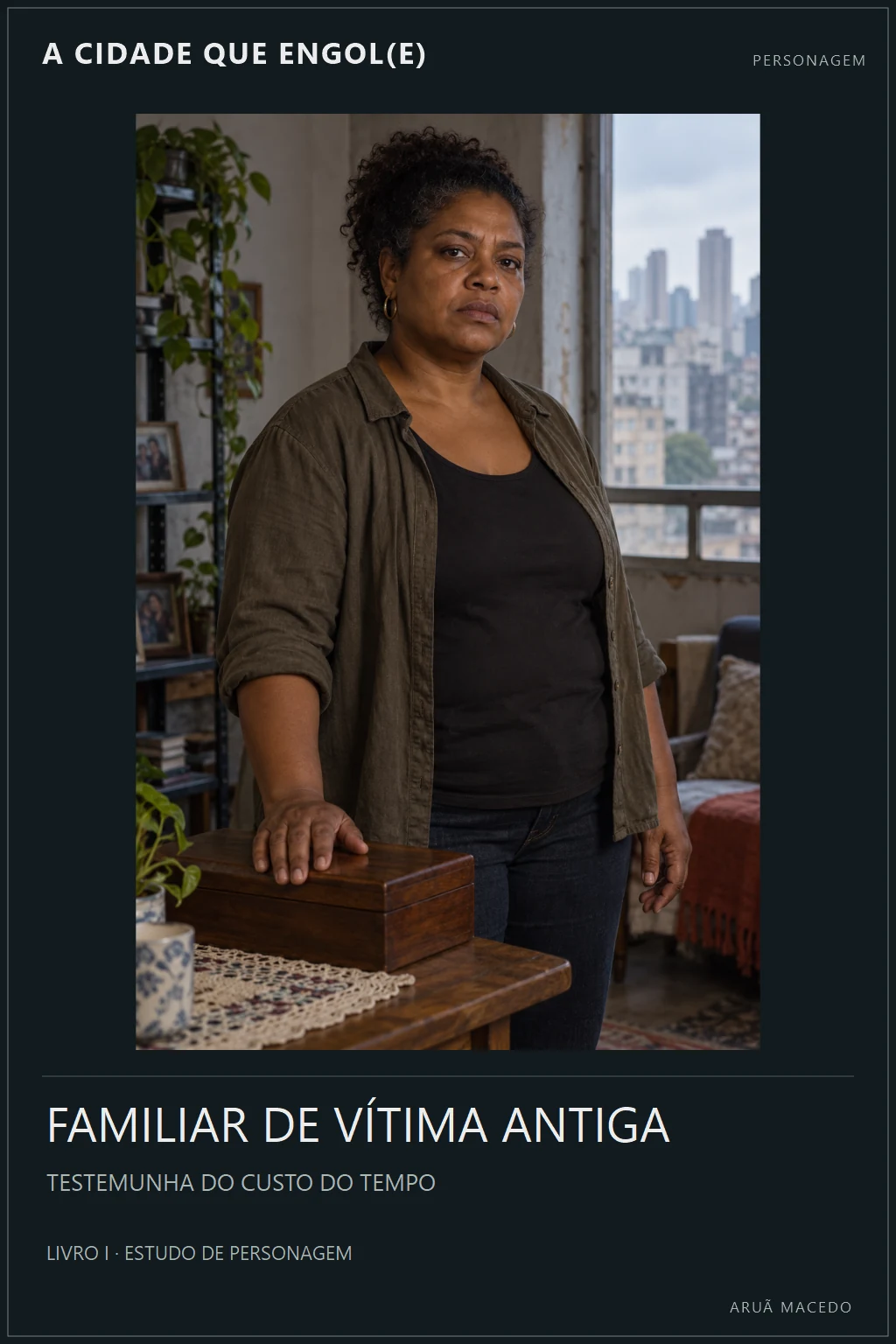 Familiar de vítima antiga