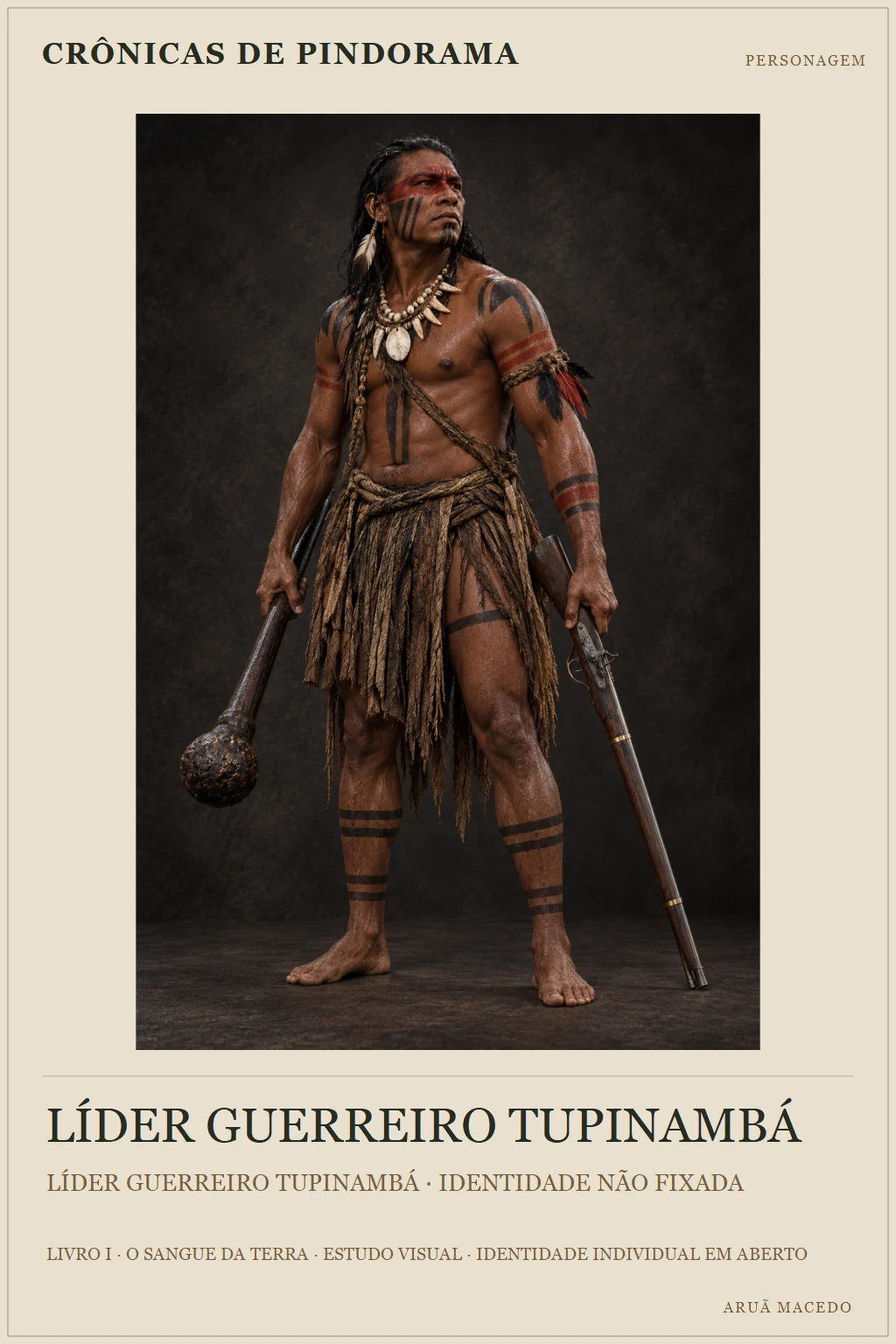 Líder Guerreiro Tupinambá